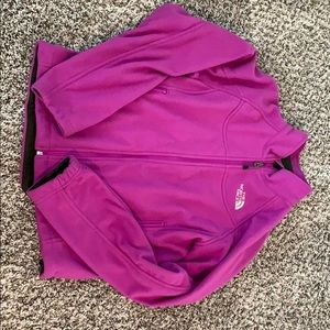 NorthFace Full zip fleece wind breaker